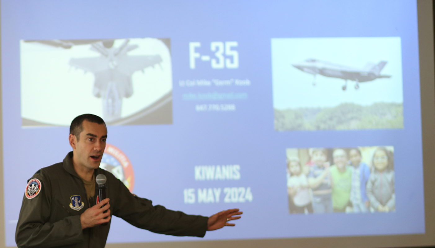 Air Force Col. Koob Speaks on Flying the New F-35 Fighter Jet