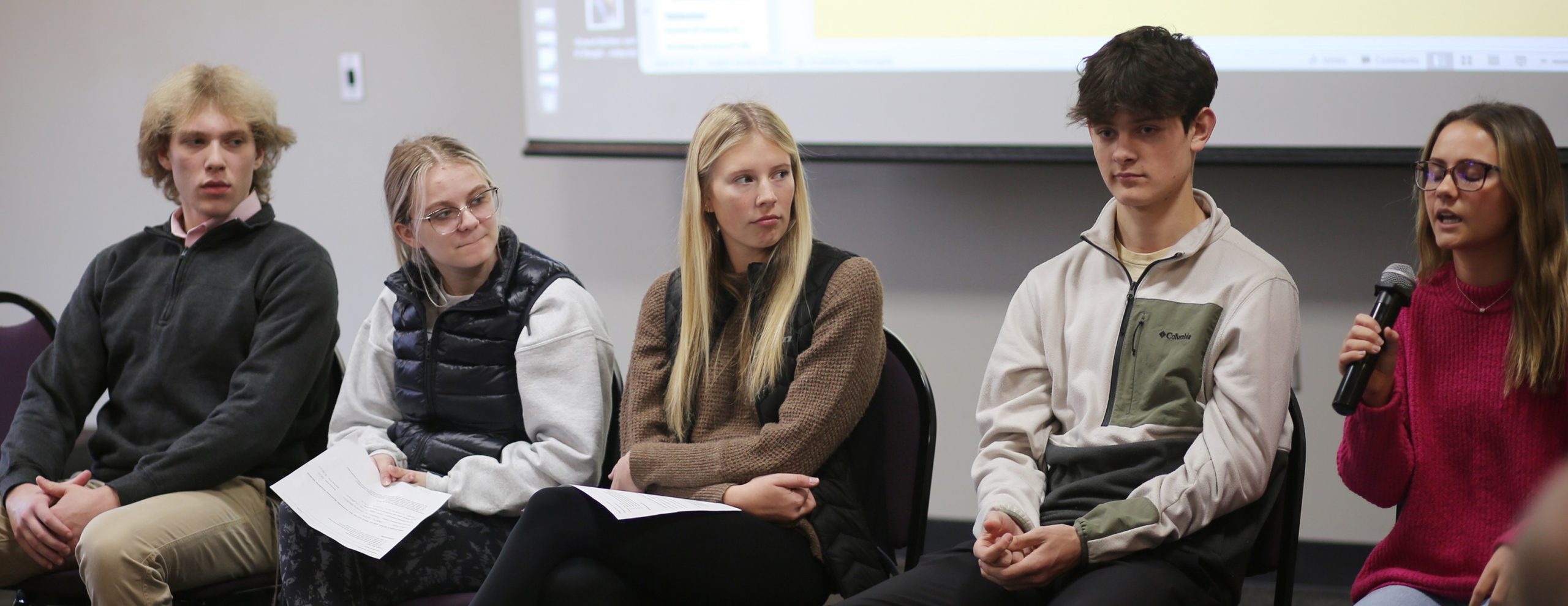 Five Students from the Janesville Business Academy – General Meeting, 12-11-2024