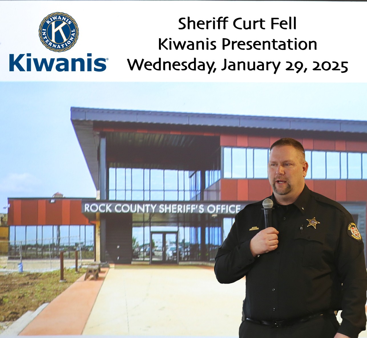 Curt Fell, Rock County Sheriff Captain – General Meeting, Jan-29-2025